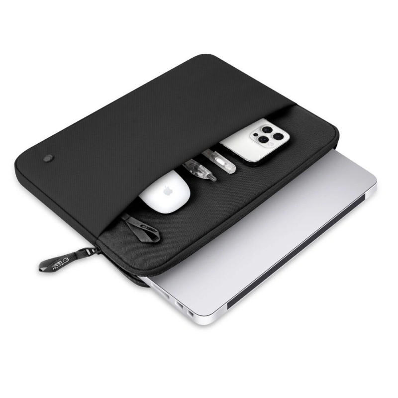 Funda para portátil Tech-Protect Sleeve 15-16", Negra