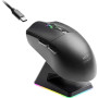 Ratón gaming inalámbrico Mars Gaming MMW-ELITE, 20000 DPI, Bluetooth 5.4, 2.4 GHz, negro
