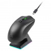 Ratón gaming inalámbrico Mars Gaming MMW-ELITE, 20000 DPI, Bluetooth 5.4, 2.4 GHz, negro