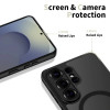 Funda MagSafe BasicMag Tech-Protect para Samsung Galaxy S26 Ultra, negro mate