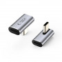 Adaptador USB-C en ángulo Tech-Protect UltraBoost AA03, gris