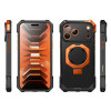 Funda Supcase UB Grip Mag MagSafe Aramid para Apple iPhone 17 Pro Max / 18 Pro Max, negro/naranja
