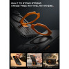 Funda Supcase UB Grip Mag MagSafe Aramid para Apple iPhone 17 Pro Max / 18 Pro Max, negro/naranja