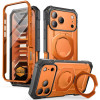 Funda MagSafe Supcase Grip Pro Mag para Apple iPhone 17 Pro Max / 18 Pro Max, coral