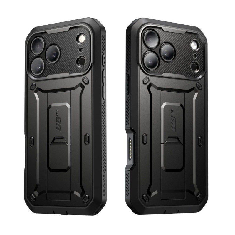 Funda Supcase Unicorn Beetle Pro para Apple iPhone 17 Pro Max / 18 Pro Max, negra