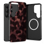 Funda Tech-Protect Lamano MagSafe para Samsung Galaxy S26 Ultra, marrón y negra