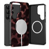 Funda Tech-Protect Lamano MagSafe para Samsung Galaxy S26 Ultra, marrón y negra