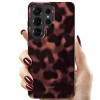 Funda Tech-Protect Lamano MagSafe para Samsung Galaxy S26 Ultra, marrón y negra