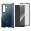 Funda Supcase UB Aero MagSafe para Samsung Galaxy Z Fold 8 Ultra con cristal templado y cristal de privacidad, azul aramida