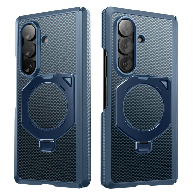 Funda Supcase UB Aero MagSafe para Samsung Galaxy Z Fold 8 Ultra con cristal templado y cristal de privacidad, azul aramida