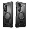 Funda Supcase UB Grip Mag MagSafe para Samsung Galaxy Z Fold 8 con cristal templado y cristal de privacidad, negra