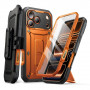 Funda Supcase Unicorn Beetle Pro para Apple iPhone 17 Pro Max, coral