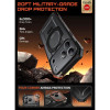Funda MagSafe Supcase Unicorn Beetle Grip Mag para Apple iPhone 17 Pro Max, negra