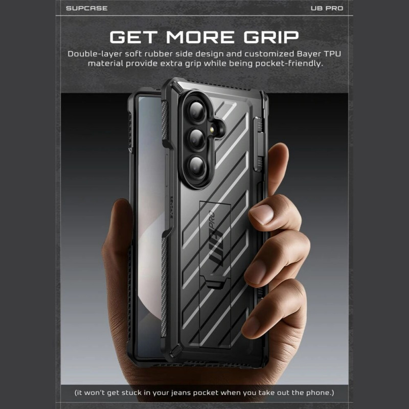 Funda Supcase Unicorn Beetle Pro para Samsung Galaxy Z Fold 7, negra