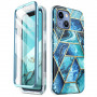 Funda Supcase Cosmo para Apple iPhone 14 Plus / 15 Plus, azul océano