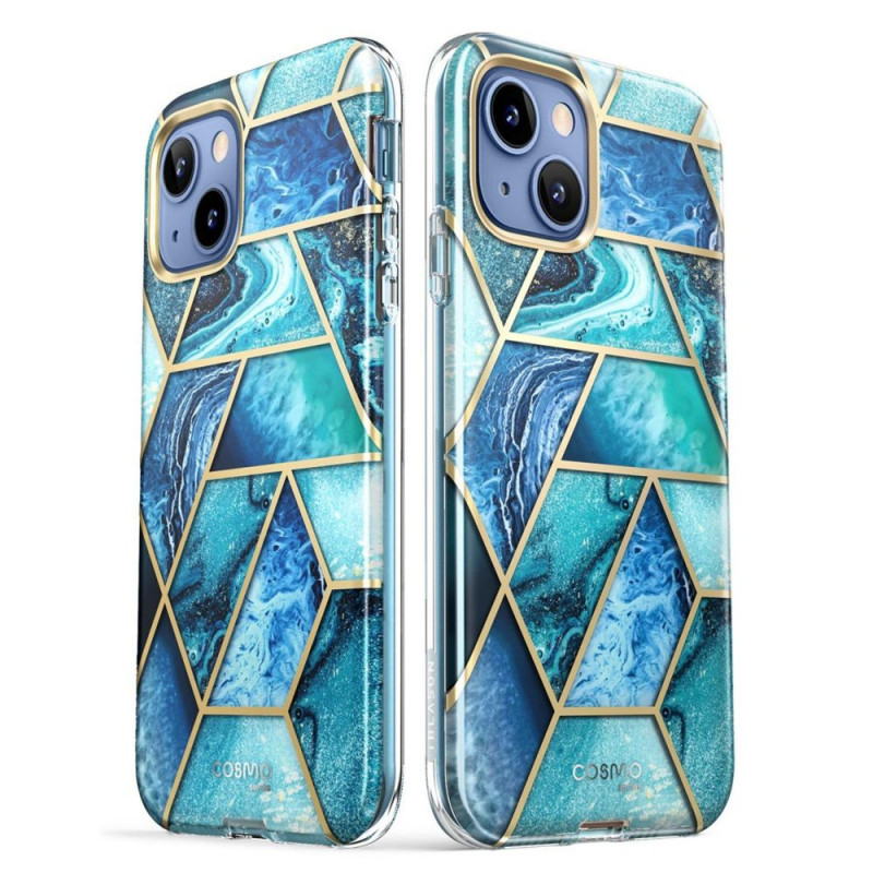 Funda Supcase Cosmo para Apple iPhone 14 Plus / 15 Plus, azul océano