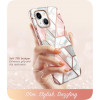 Funda Supcase Cosmo para Apple iPhone 14 Plus / 15 Plus, rosa mármol