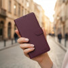 Funda cartera Tech-Protect para Samsung Galaxy A57 5G, burdeos