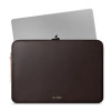 Funda de forro polar para portátil Tech-Protect Fleece 13-14", Chocolate (marrón)