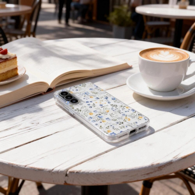Funda Tech-Protect FlexAir para Samsung Galaxy A37 5G, Spring Flowers