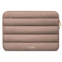 Funda para portátil Tech-Protect Fluffy 15-16", Walnut (marrón)