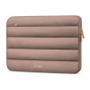 Funda para portátil Tech-Protect Fluffy 15-16", Walnut (marrón)