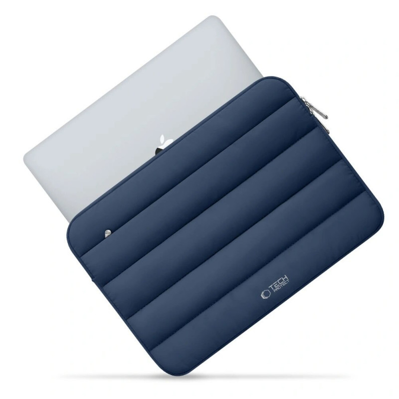 Funda para portátil Tech-Protect Fluffy 15-16", azul marino