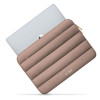 Funda para portátil Tech-Protect Fluffy 13-14", Walnut (marrón)