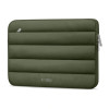 Funda para portátil Tech-Protect Fluffy 13-14" verde militar
