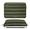 Funda para portátil Tech-Protect Fluffy 13-14" verde militar