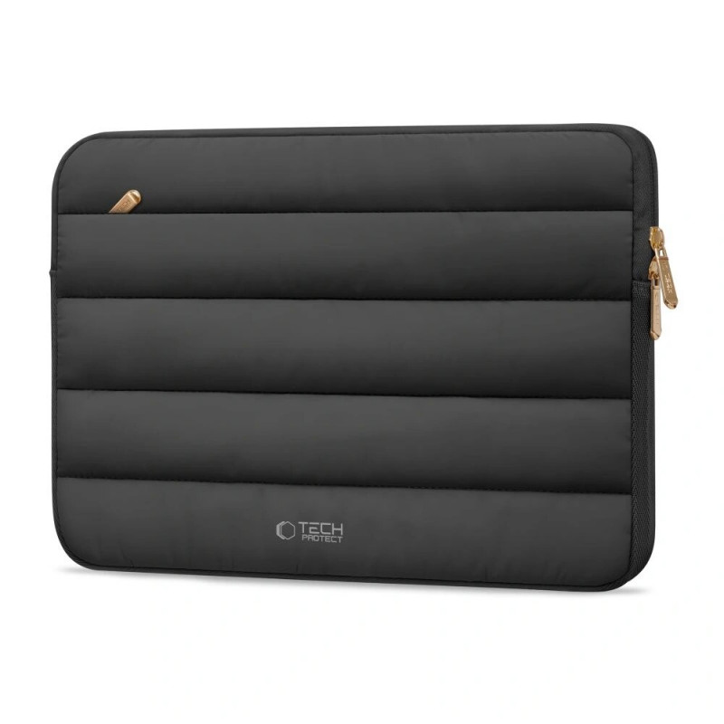 Funda para portátil Tech-Protect Fluffy 13-14", Negra