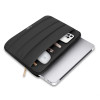 Funda para portátil Tech-Protect Fluffy 13-14", Negra