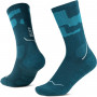 Calcetines Buff Merino MW Crew MWC2, verde azulado, L