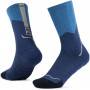 Calcetines Buff Merino MW Crew MWC1, azul, L