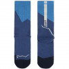 Calcetines Buff Merino MW Crew MWC1, azul, L