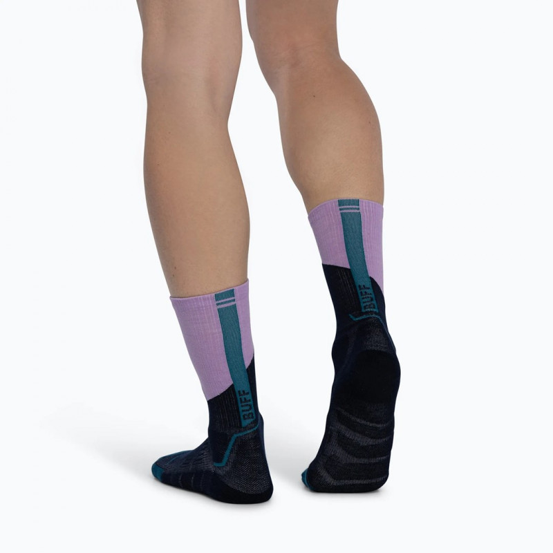 Calcetines Buff Merino MW Crew MWC1, orquídea, L