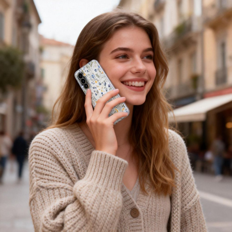 Funda Tech-Protect FlexAir para Samsung Galaxy A27 5G, Spring Flowers