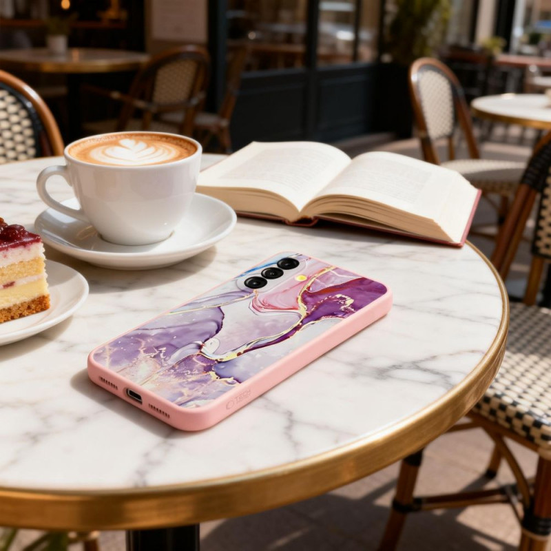 Funda Tech-Protect Icon para Samsung Galaxy A27 5G, Marble