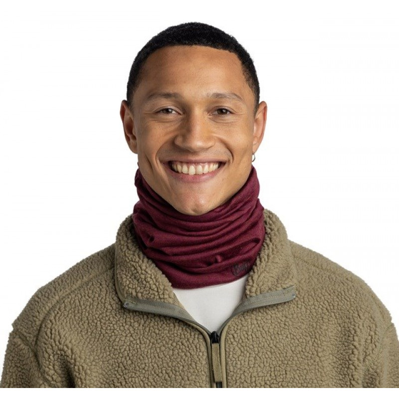 Bufanda multifuncional Buff Merino Midweight, Melange Tibetan Red