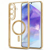 Funda MagFlex MagSafe Tech-Protect para Samsung Galaxy A27 5G, dorado brillante