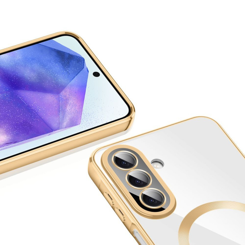 Funda MagFlex MagSafe Tech-Protect para Samsung Galaxy A27 5G, dorado brillante