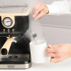 Máquina de espresso de pistón de madera Taurus Onyx Moka 1050 W 20 bar, madera/negro/plata