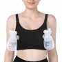 Sujetador de extracción manos libres Momcozy YN08 HF088-BL000S-A, negro, S