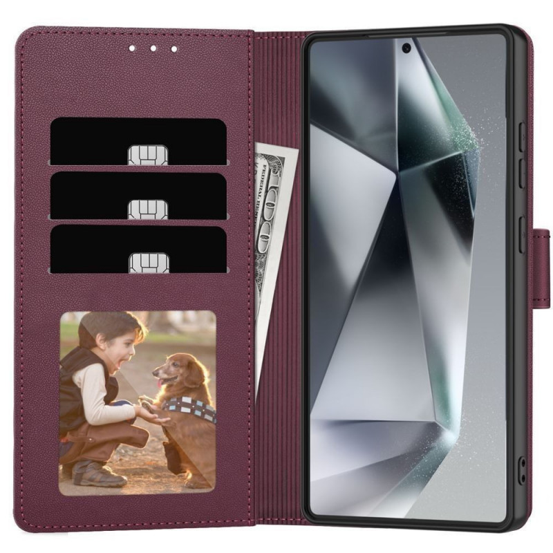 Funda cartera Tech-Protect para Samsung Galaxy A27 5G, burdeos