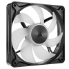 Ventilador Corsair RS120 II ARGB de 120 mm CO-9051069-WW, PWM, negro