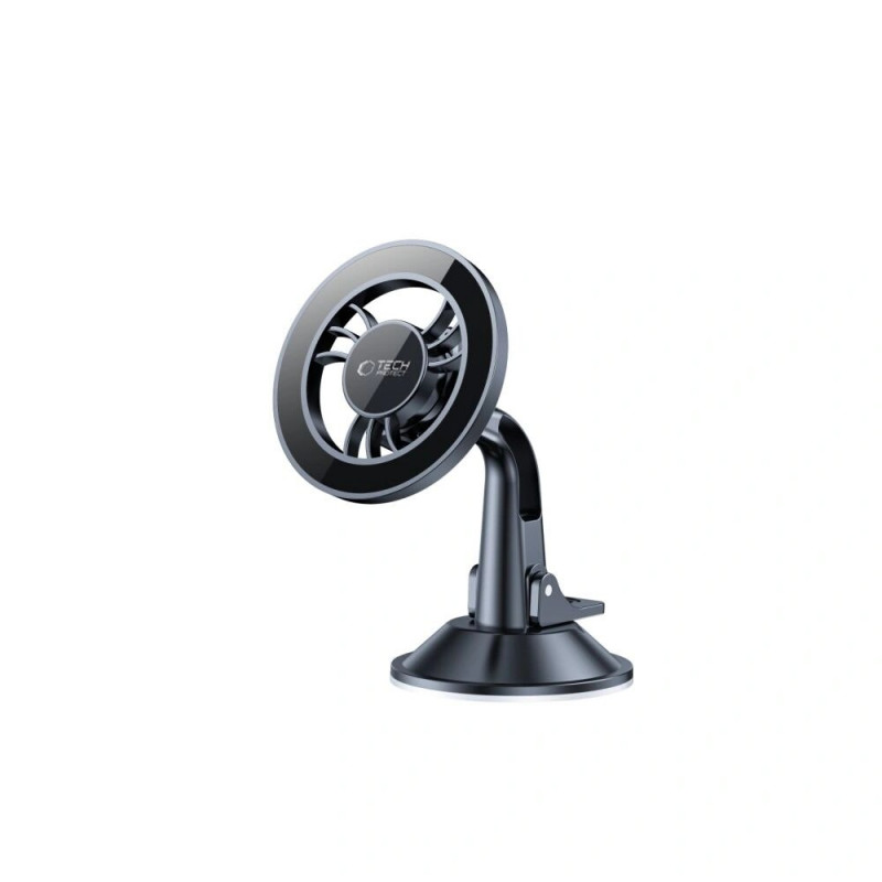 Soporte magnético corto para coche con MagSafe para salpicadero Tech-Protect N56 THP3904, Negro
