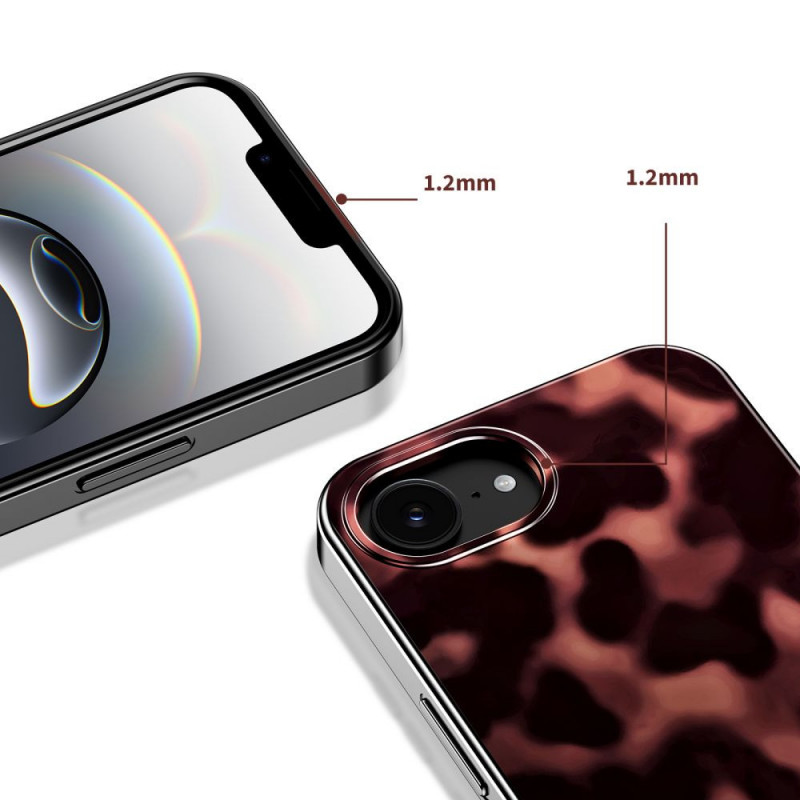 Funda Tech-Protect Lamano MagSafe para Apple iPhone 16e / 17e, negra y marrón