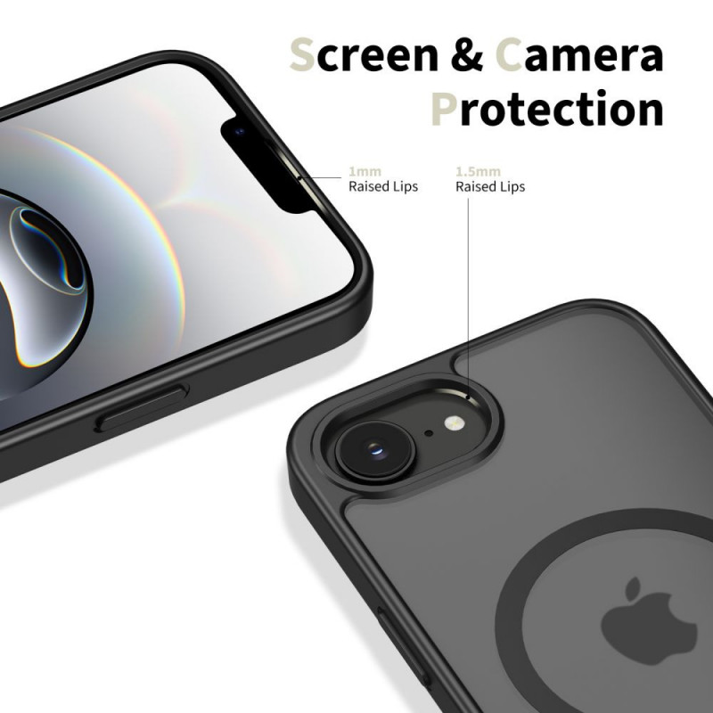 Funda MagSafe BasicMag Tech-Protect para Apple iPhone 16e / 17e, negro mate