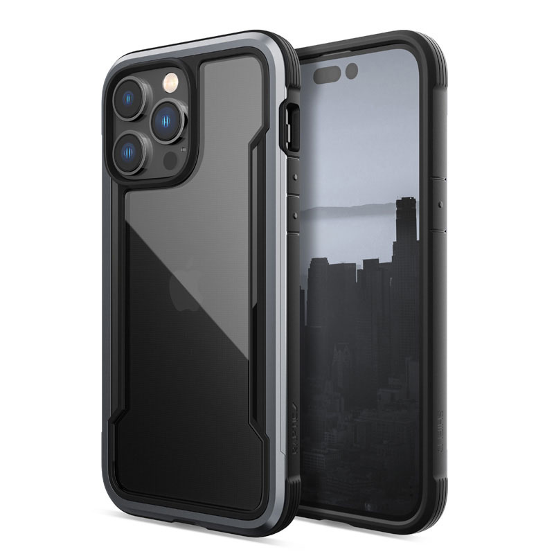 Funda Raptic Shield X-Doria para Apple iPhone 14 Pro Max, negra