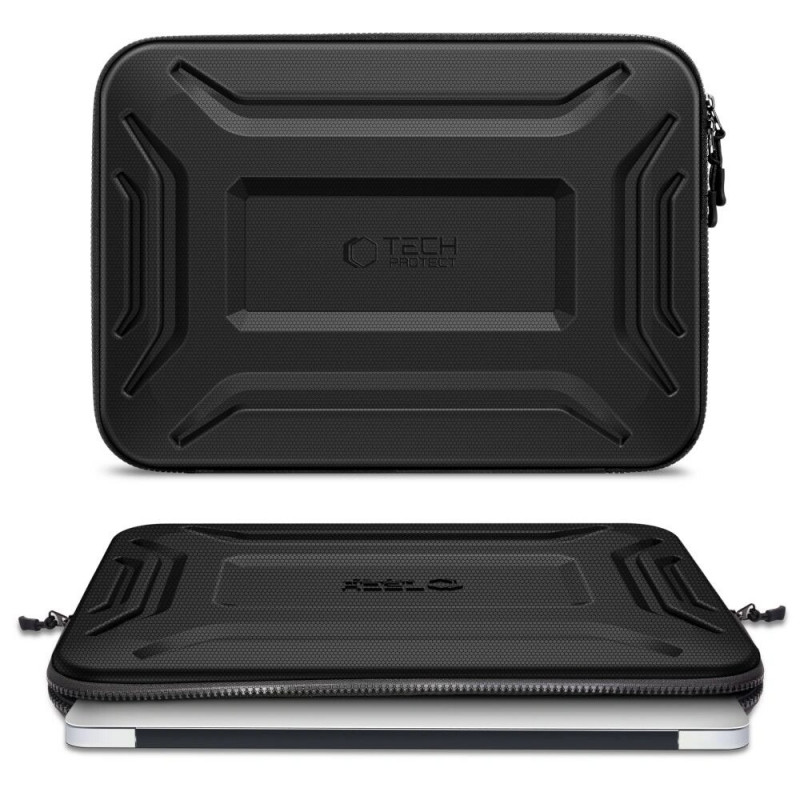 Funda para portátil Tech-Protect Kevlar Pro 15-16", Negra